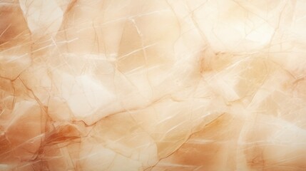 Beige Marble with Transparent Glass Horizontal Background. Abstract stone texture backdrop. Bright natural material Surface. AI Generated Photorealistic Illustration.