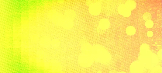 Gordijnen Yellow widescreen background for seasonal, holidays, event and celebrations with copy space for text or your images © Robbie Ross