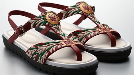 Bulgaria_flag_flip_flop_sandals_on_a_white_background