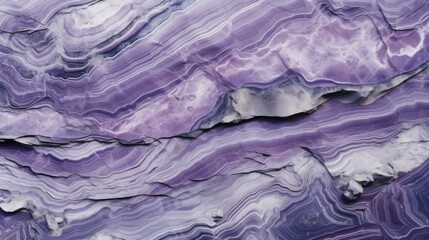 Obraz premium Lavender Marble with Basalt Horizontal Background. Abstract stone texture backdrop. Bright natural material Surface. AI Generated Photorealistic Illustration.