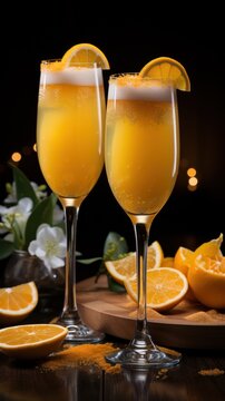 orang juse in glass and glass on table uhd wallpaper