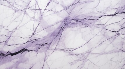 Lavender Marble with Black Veins Horizontal Background. Abstract stone texture backdrop. Bright natural material Surface. AI Generated Photorealistic Illustration.