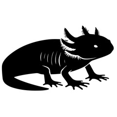 Axolotl Vector Logo Art
