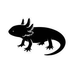 Axolotl Vector Logo Art
