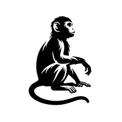Monkey Vector Logo Art