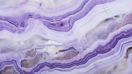 Lavender Marble with Onyx Horizontal Background. Abstract stone texture backdrop. Bright natural material Surface. AI Generated Photorealistic Illustration.