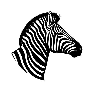 Zebra Vector Logo Art