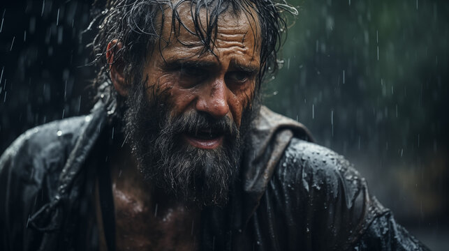 Echoes of Desolation: A Cinematic Portrait of Suffering