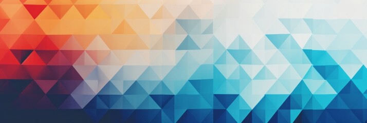 Obraz premium Symmetrical exciting geometric background