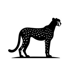 Cheetah Vector Logo Art
