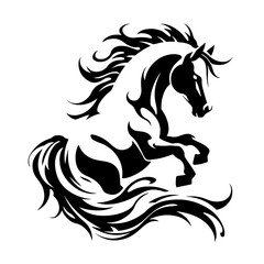 stallion Vector Logo Art - 678907545