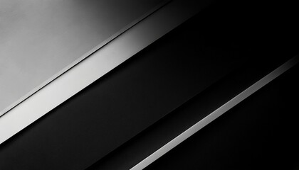 Abstract black and white luxury elegant background
