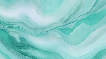 Obraz premium Mint Marble with Onyx Horizontal Background. Abstract stone texture backdrop. Bright natural material Surface. AI Generated Photorealistic Illustration.