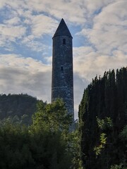 The Glendalough Valley is located in the Wicklow Mountains National Park and has many attractions to entice visitors from its world famous Monastic Site with Round Tower to its scenic lakes and valley