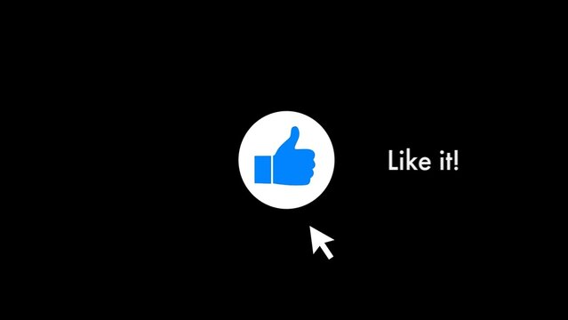 Social video Subscribe Bell Icon and Like Thumbs