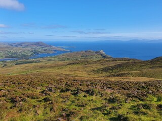 Slieve League or Slieve Liag is a mountain on the Atlantic coast of County Donegal, Ireland. At 601...
