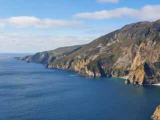 Slieve League or Slieve Liag is a mountain on the Atlantic coast of County Donegal, Ireland. At 601...