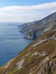 Slieve League or Slieve Liag is a mountain on the Atlantic coast of County Donegal, Ireland. At 601...