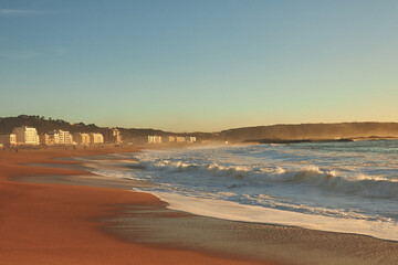 Fototapeta na wymiar Portuguese Beach and Ocean View