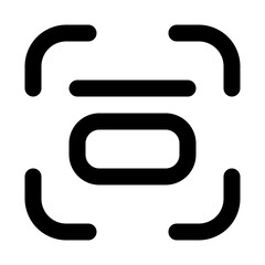 barcode line icon