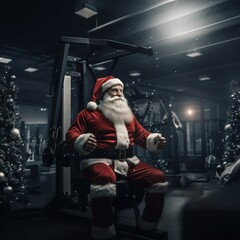 Getting Santa Fit: 3D Gym Training for the Ultimate Christmas Prep