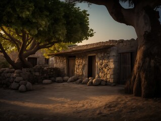 Capturing History: A Stunning Shot of a 1st Century Small House with the Sony Alpha A1