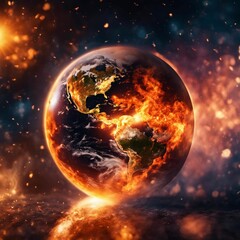 Die Erde brennt