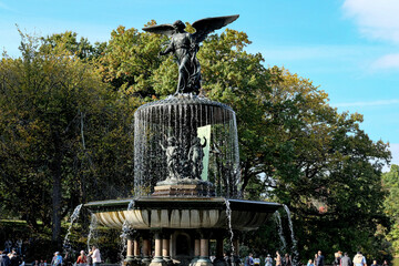 fountain in the park