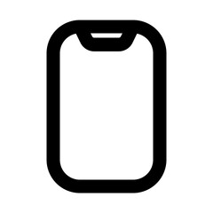 handphone line icon