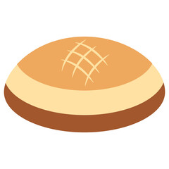 Bakery product illustration. Bakery, pastry, and bread flat style. Vector illustration.