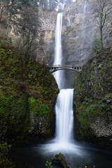Multonomah Waterfalls in Portland, Oregon