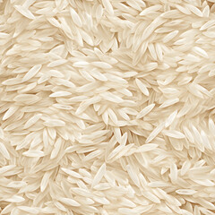 Long rice grain photographic texture seamless pattern