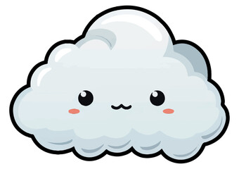 Cloud as a kawaii