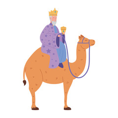 epiphany wise king on camel