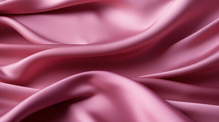 Obraz premium Abstract background with soft waves pink silk texture