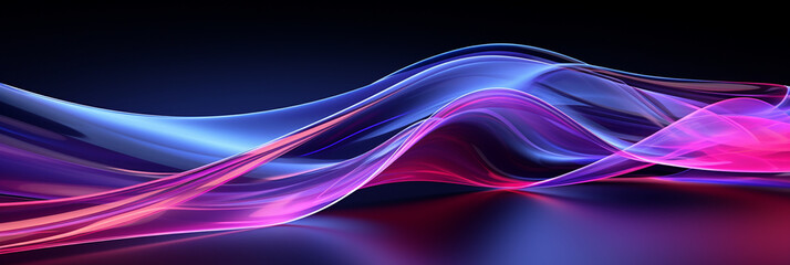 Abstract Shiny moving lines design element_