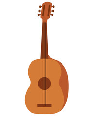 Fototapeta premium mexican instrument wooden guitarron