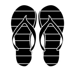 footwear flip flops doodle