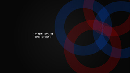 Obraz premium Futuristic abstract background with shiny red lines on dark background. Modern graphic design element future style concept for banner, flyer, card, or brochure cover. vector illustration