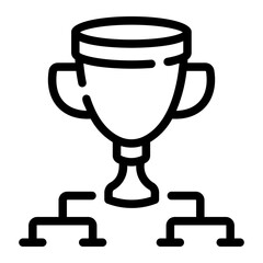 tournament Line Icon