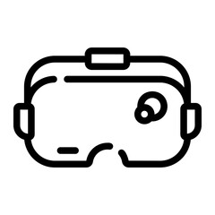 vr glasses Line Icon