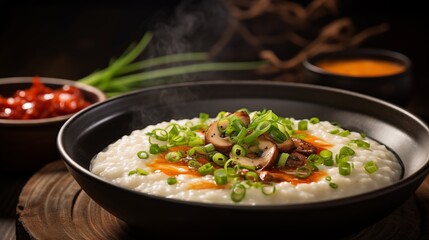 Flavorful Congee with Toppings
