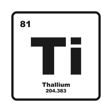 Thallium chemistry icon