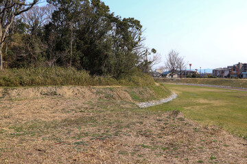 大阪府高槻市・今城塚古墳の墳丘