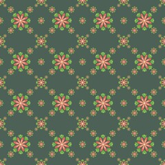 Floral seamless pattern design for carpet,curtain,clothing, wrapping paper,wallpaper,texture,textiles,tile,fabric.