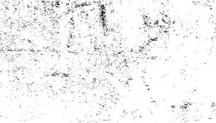 Grunge black and white pattern. Monochrome particles abstract texture. Background.  Vector design elements, illustration