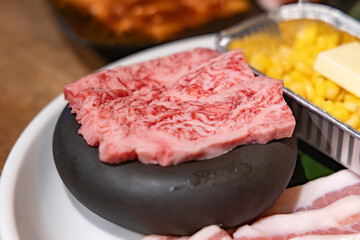 ジューシーで美味しそうな焼肉