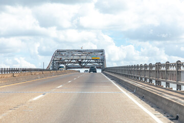 bridge on interstate 10 at Lake Charles, Louisiana
