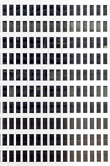 pattern of modern skyscraper facade