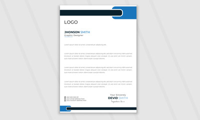 Creative latter head design, Business latter head template
